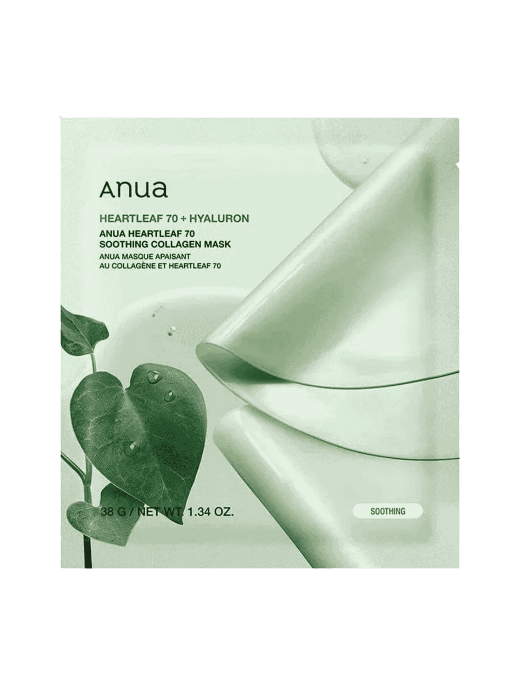 ANUA Heartleaf 70 Soothing Collagen Mask