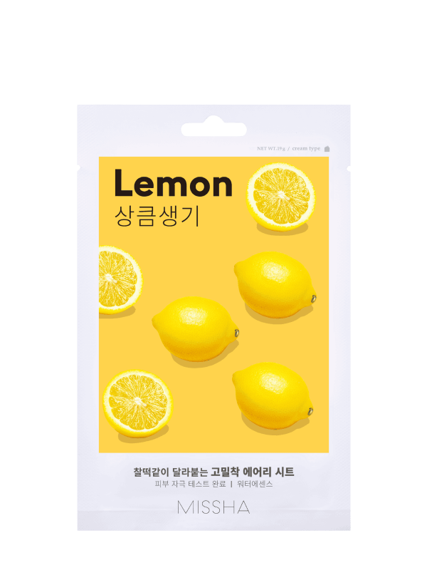 MISSHA Airy Fit Sheet Mask (Lemon)