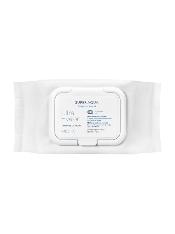 MISSHA Super Aqua Ultra Hyalron Cleansing Oil Wipes