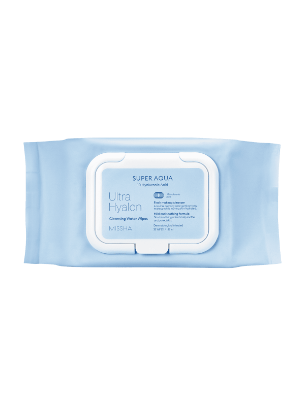 MISSHA Super Aqua Ultra Hyalron Cleansing Water Wipes